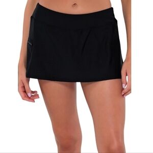 Sweet Escape Black Tennis Skirt Skort
